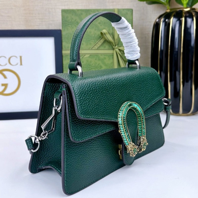 Dionysus Top Handle Bag Green