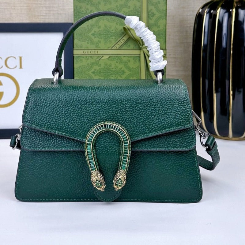 Dionysus Top Handle Bag Green