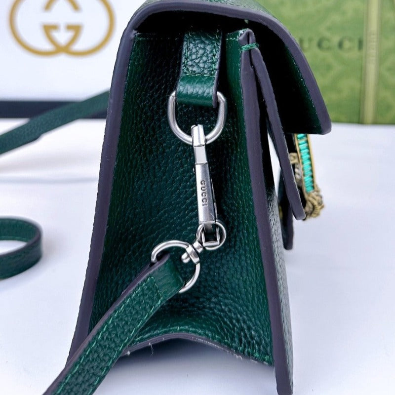 Dionysus Top Handle Bag Green