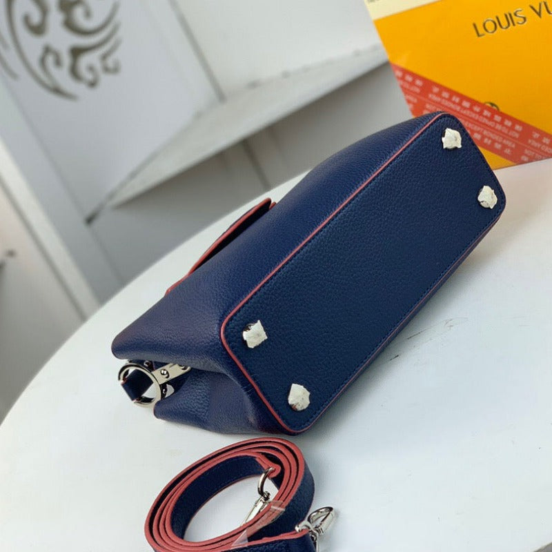 Capucines  Handbag Dark Blue