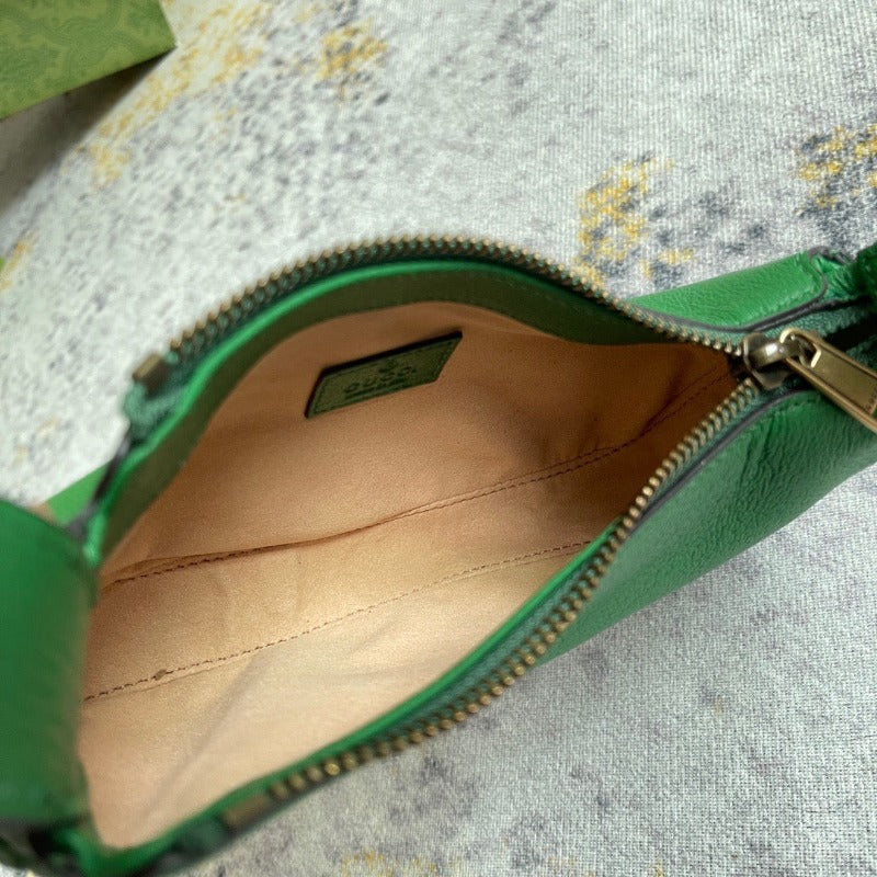 Aphrodite Small Hobo Bag Green