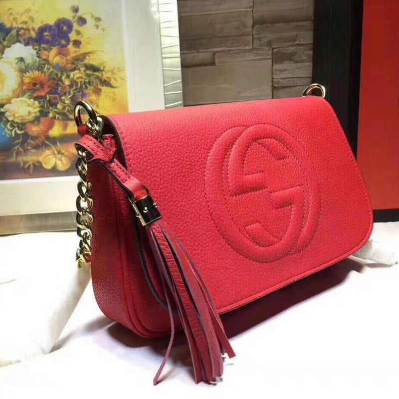 Soho Shoulder Bag Red