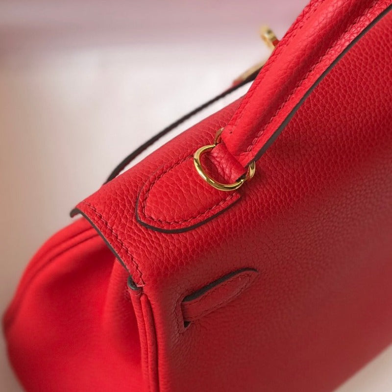 Kelly Handbag 28 Red