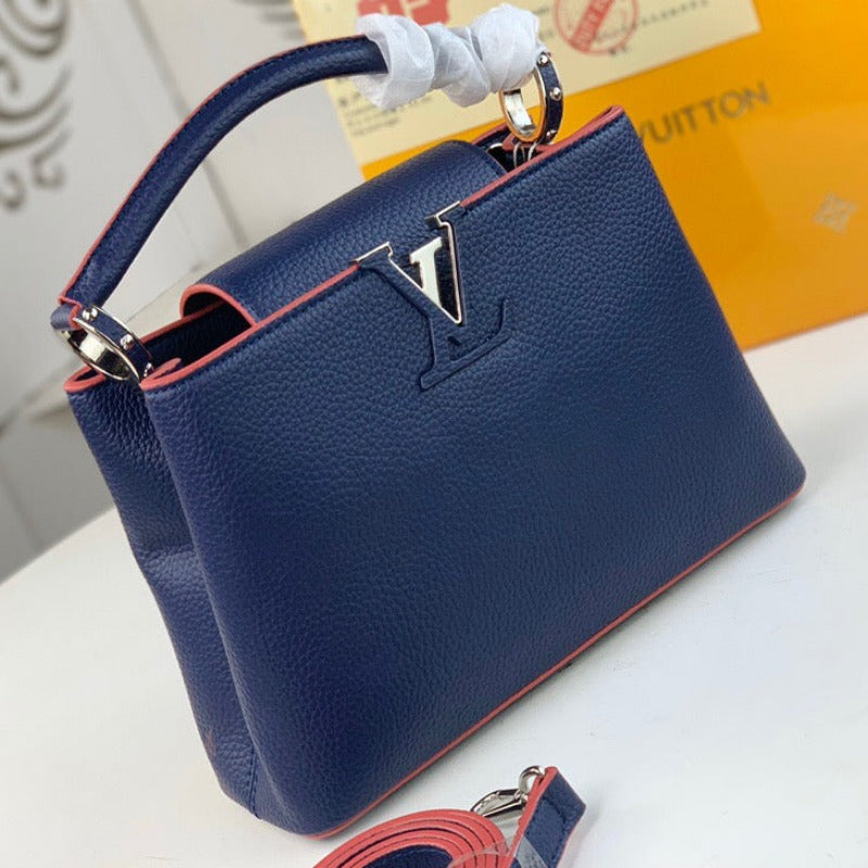 Capucines  Handbag Dark Blue