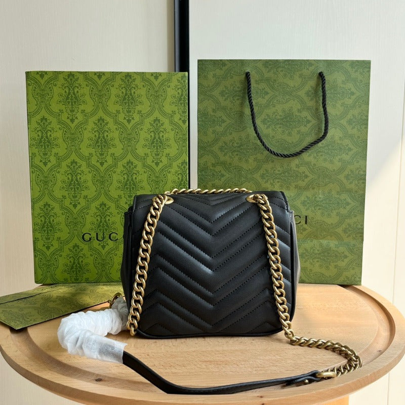 Mini Marmont Bag Black