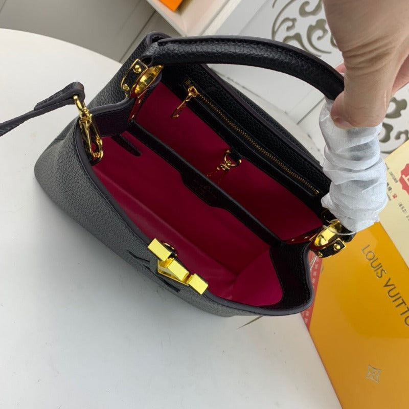 Capucines Handtasche Schwarz 