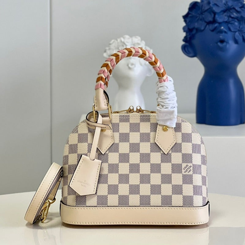 Alma BB Damier Azur Tasche