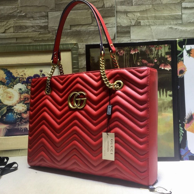 Marmont Tote Bag Red