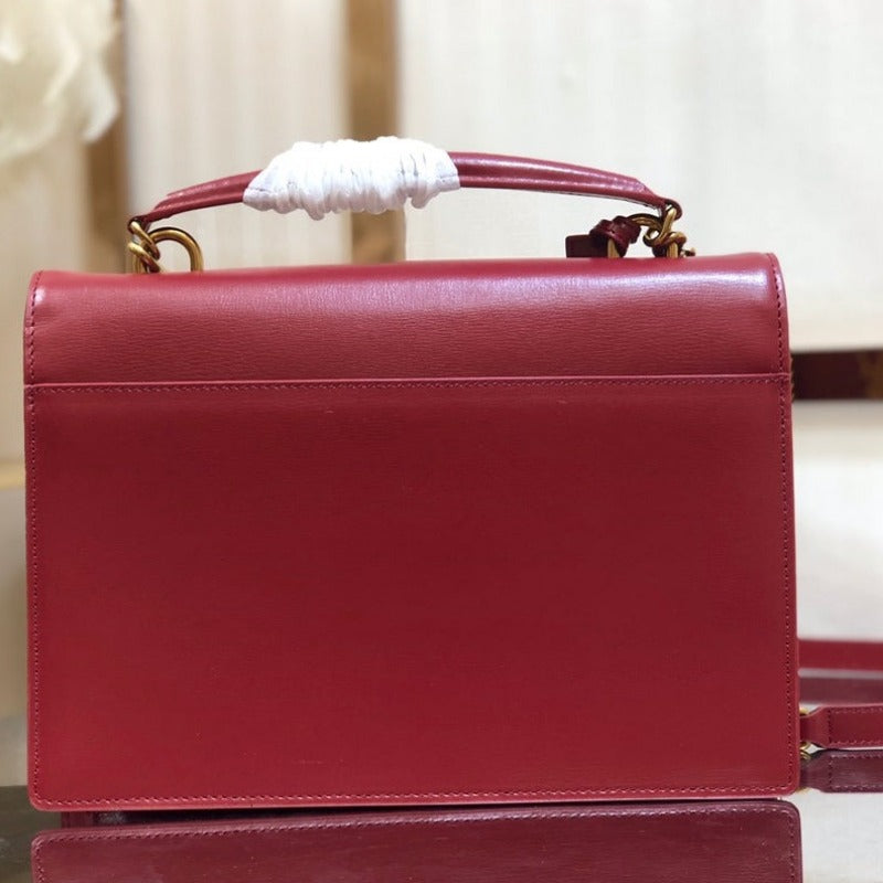 Sunset Top Handle Bag Red