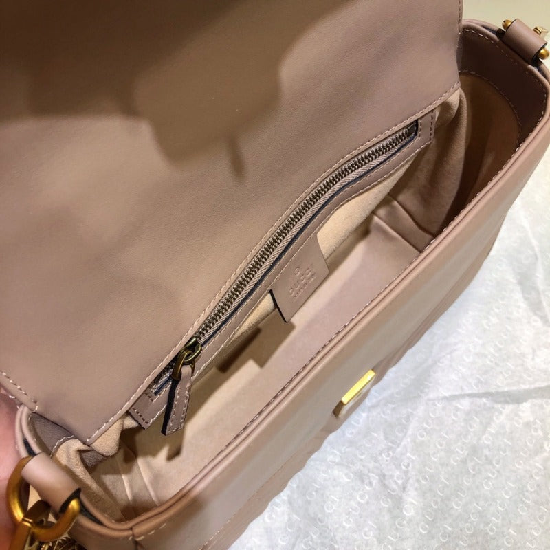 Marmont Handle Bag RosyBrown