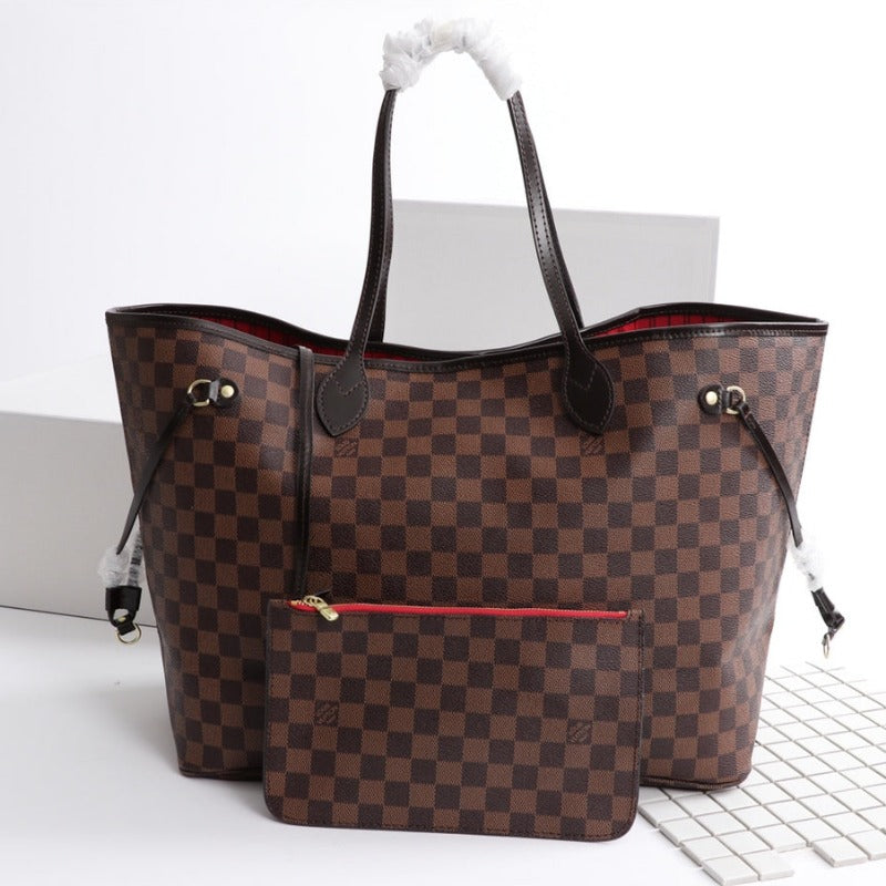 Neverfull Large Canvas Bag Brown