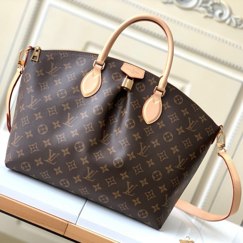 Boetie  Monogram Bag Brown