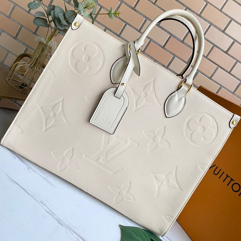 Onthego Monogram Bag White