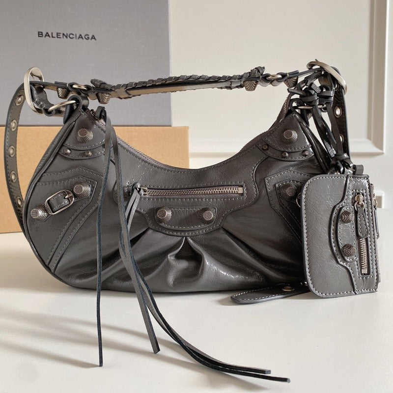 Le Cagole Small Bag Grey