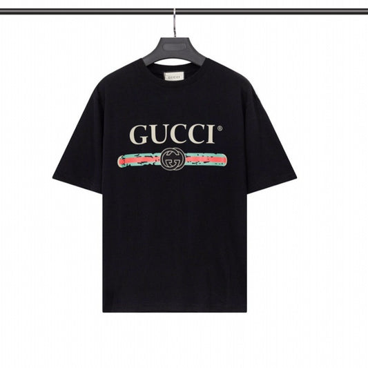 T-shirt With Logo GG Black