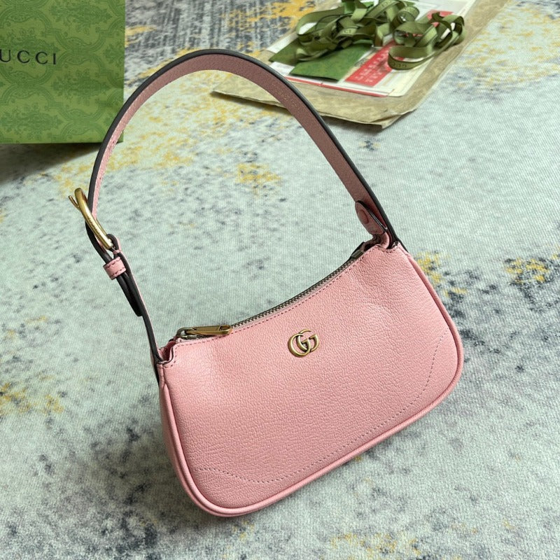 Aphrodite Small Hobo Bag Pink