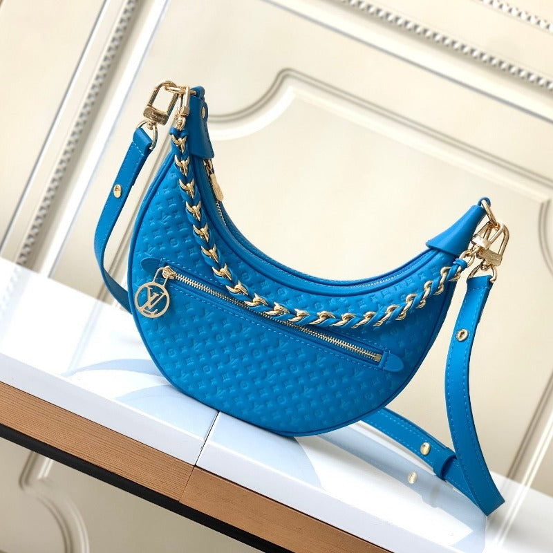 Loop Hobo Bag Blue