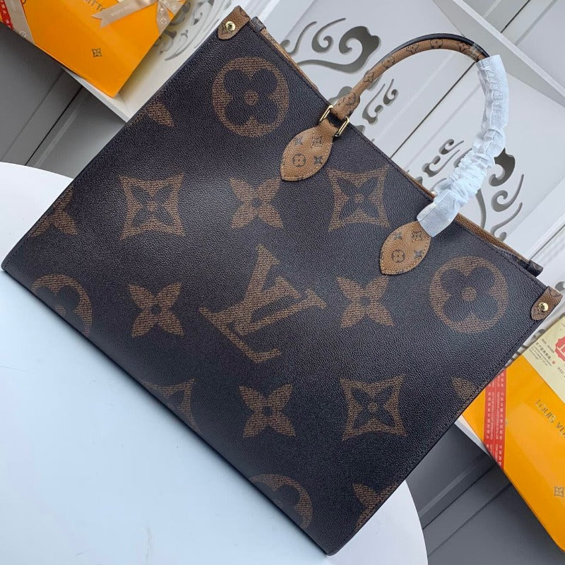 Onthego Monogram Bag Brown