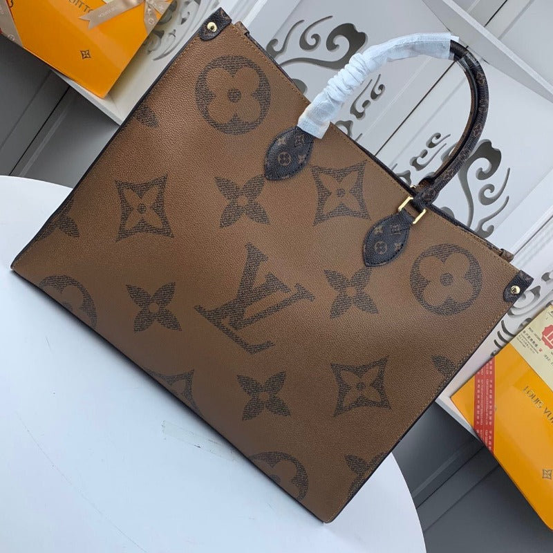 Onthego Monogram Bag Brown