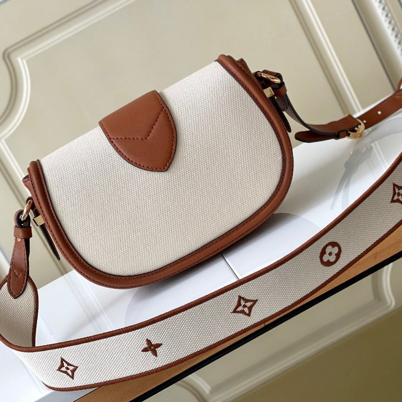 Pont 9 Handbag White/Brown