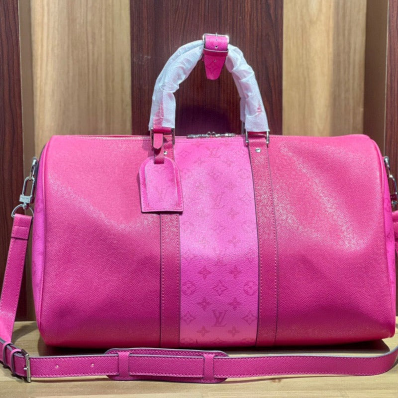 Keepall 45 Taigarama Rose Pink Weekend/Travel Bag