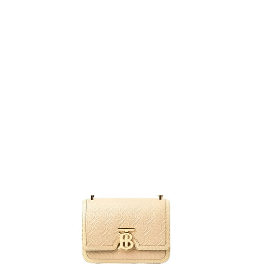 TB-Tasche mit Monogramm Beige