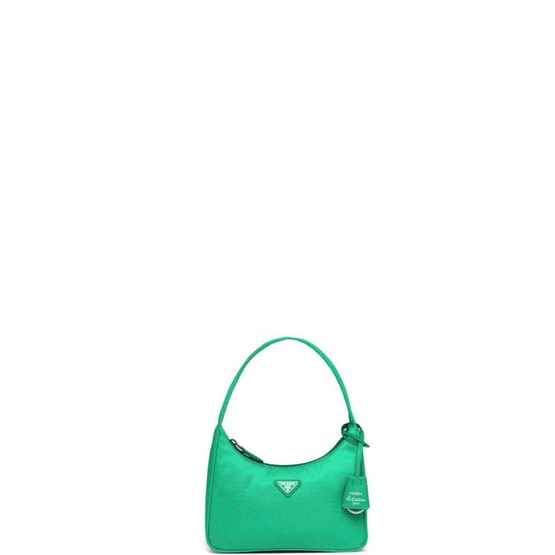 Vintage Nylon Hobo Bag Green