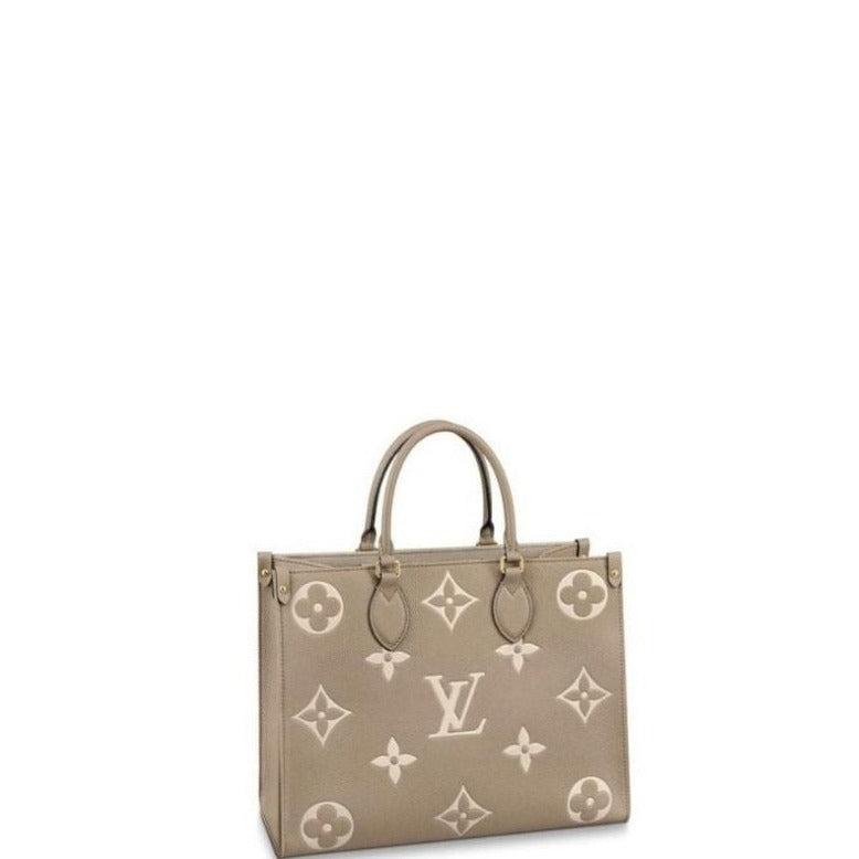 Onthego Monogram Bag GreyBeige