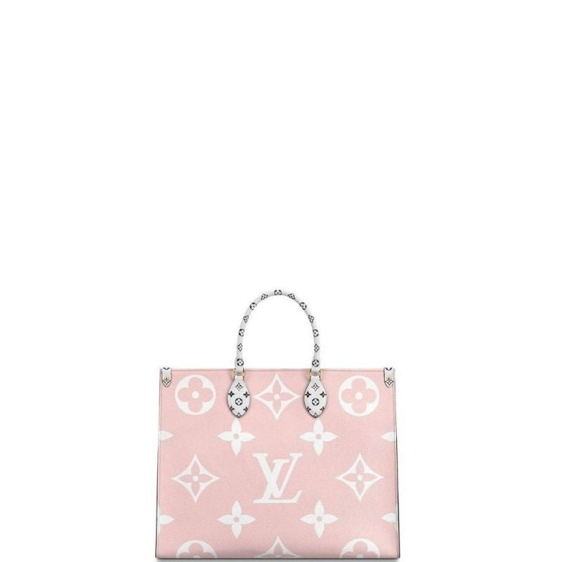 Onthego Monogram Bag Giant Red/Pink