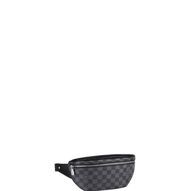 Campus-Gürteltasche Damier Infini Grey