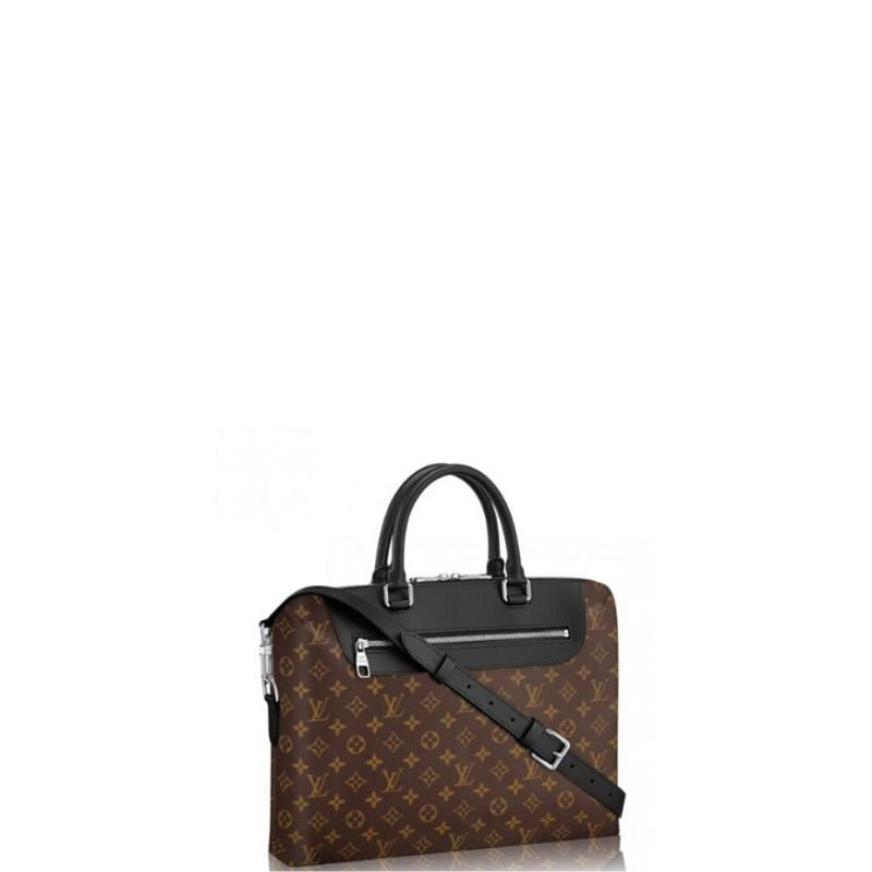 Monogram Briefcase Brown