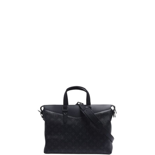 Monogram Briefcase Black