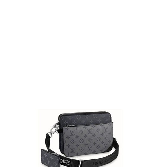 Trio Messenger Bag Grey/Black