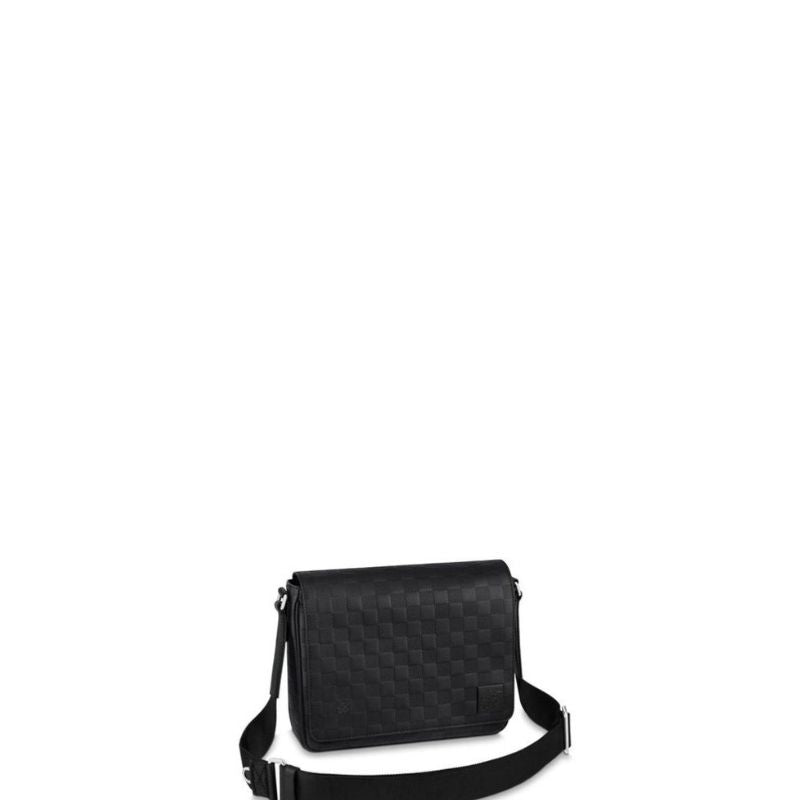 District Messenger Bag Black