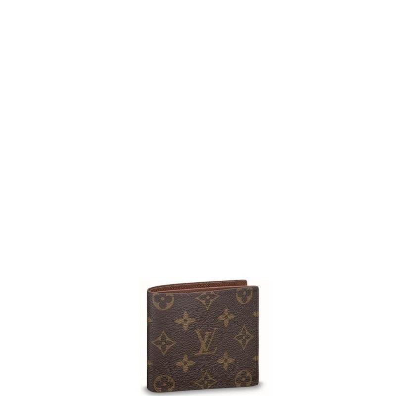 Monogram Canvas Wallet Brown