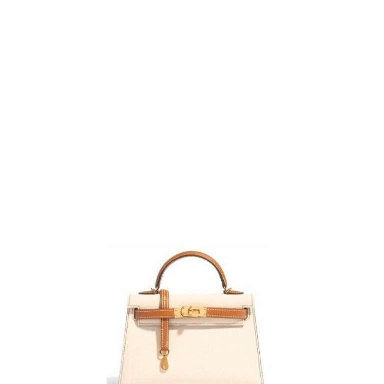 Kelly Mini Handbag Milk/Brown