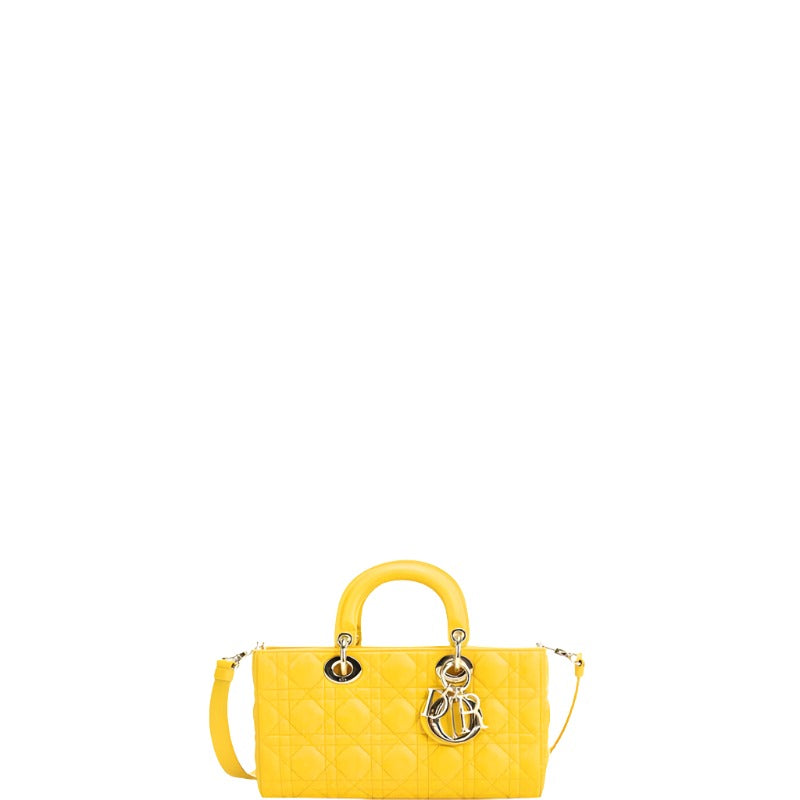 Medium D-Joy Handbag Yellow