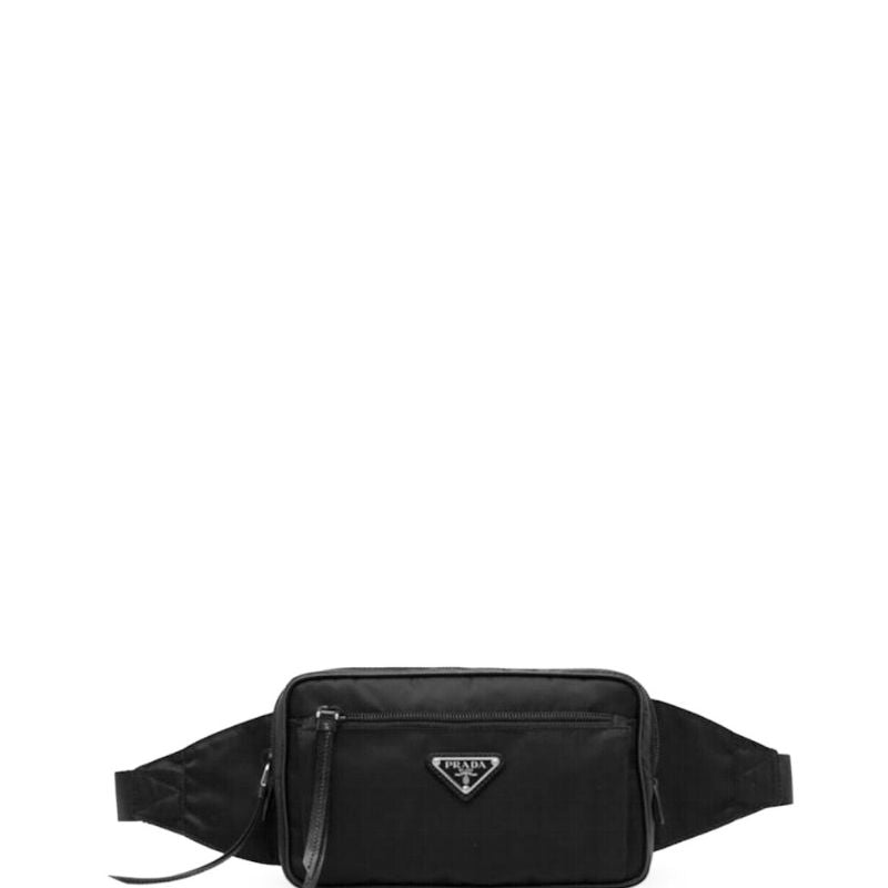 Re-nylon Belt Bag Black