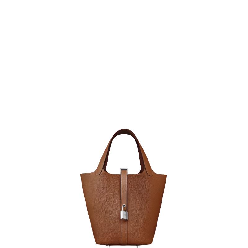 Picotin Lock Bag Brown