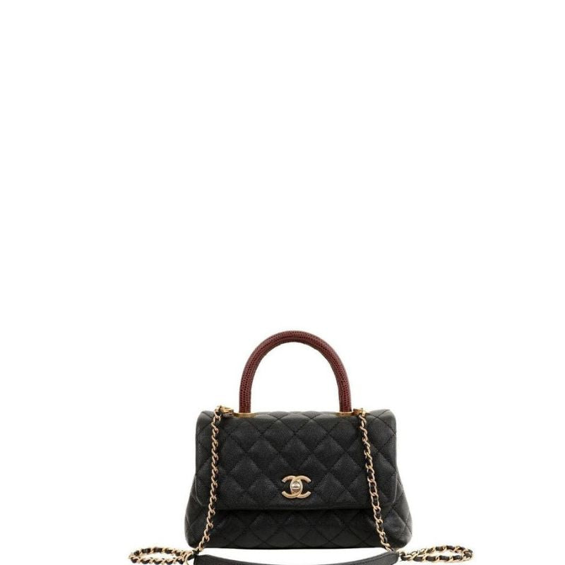 Coco Flap Bag Black Style 2