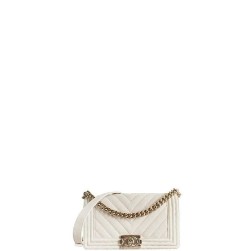 Boy Shoulder Bag White