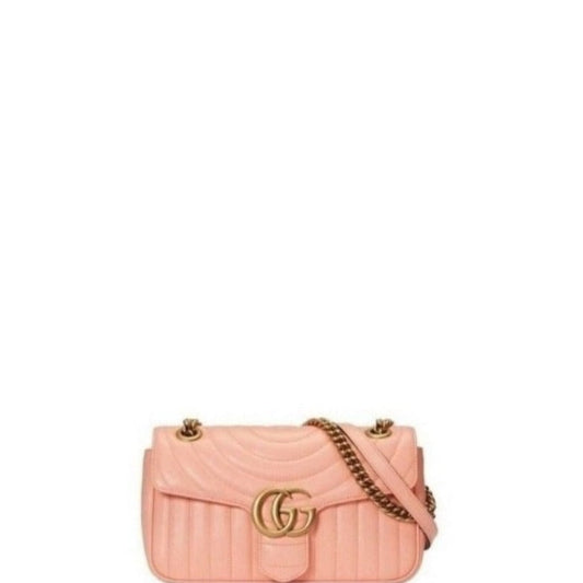 Marmont Shoulder Bag Peach New