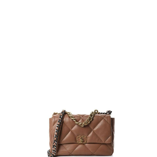 Flap Bag Dark Brown