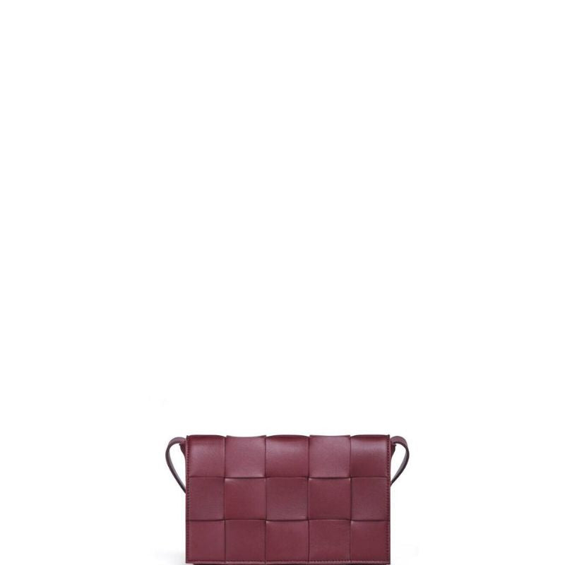 Cassette Shoulder Bag Marsala