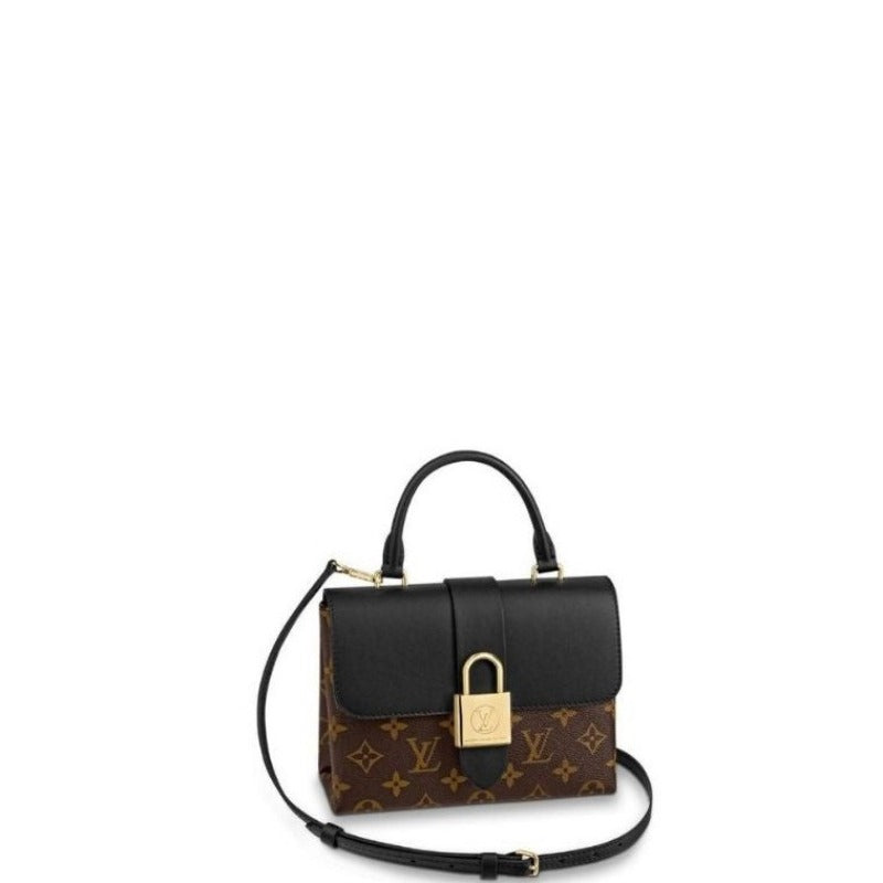 Locky Bb Lona Monogram Bag Black