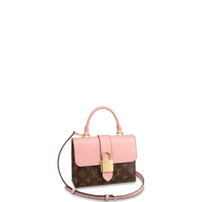 Locky Bb Lona Monogram Bag Pink