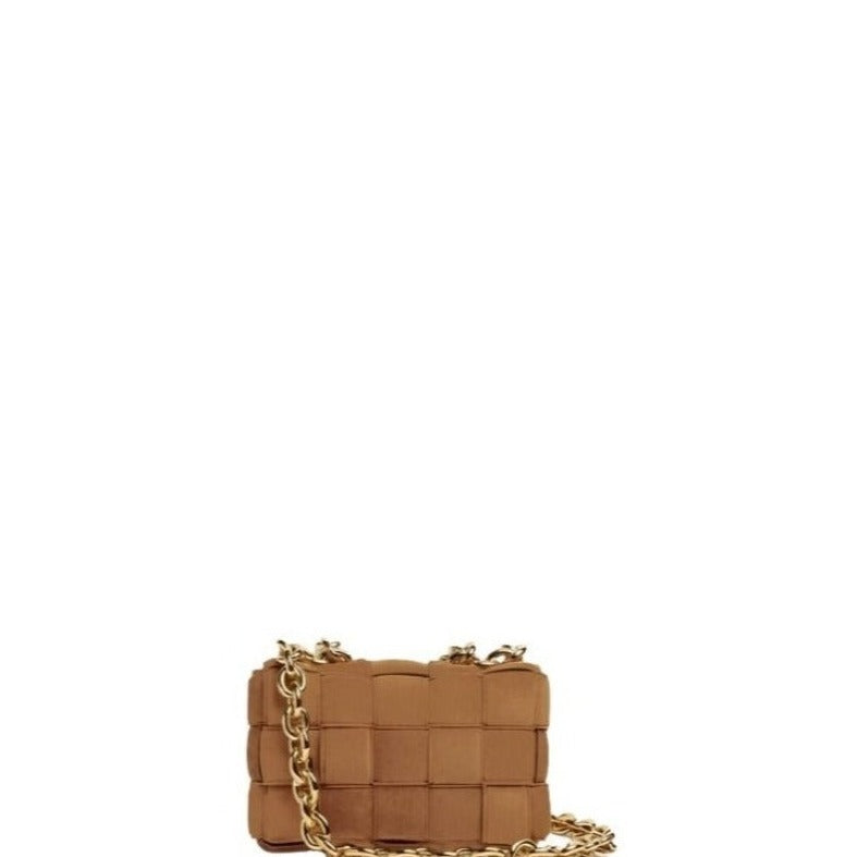 Chain Cassette Bag Brown