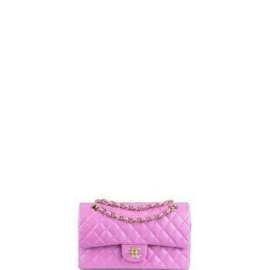 Lambskin Jumbo Bag Lilac 25