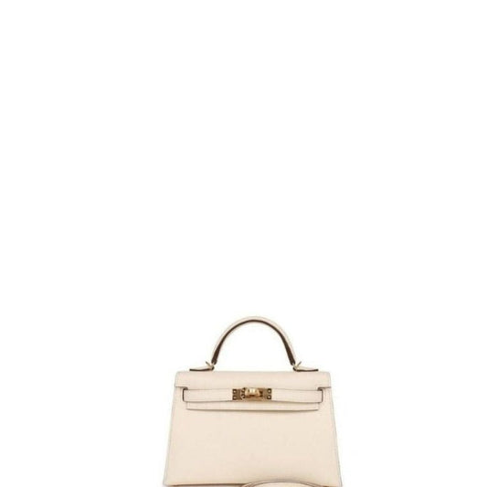 Kelly Mini Handbag Milk White