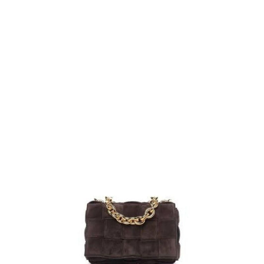 Chain Cassette Bag Dark Brown